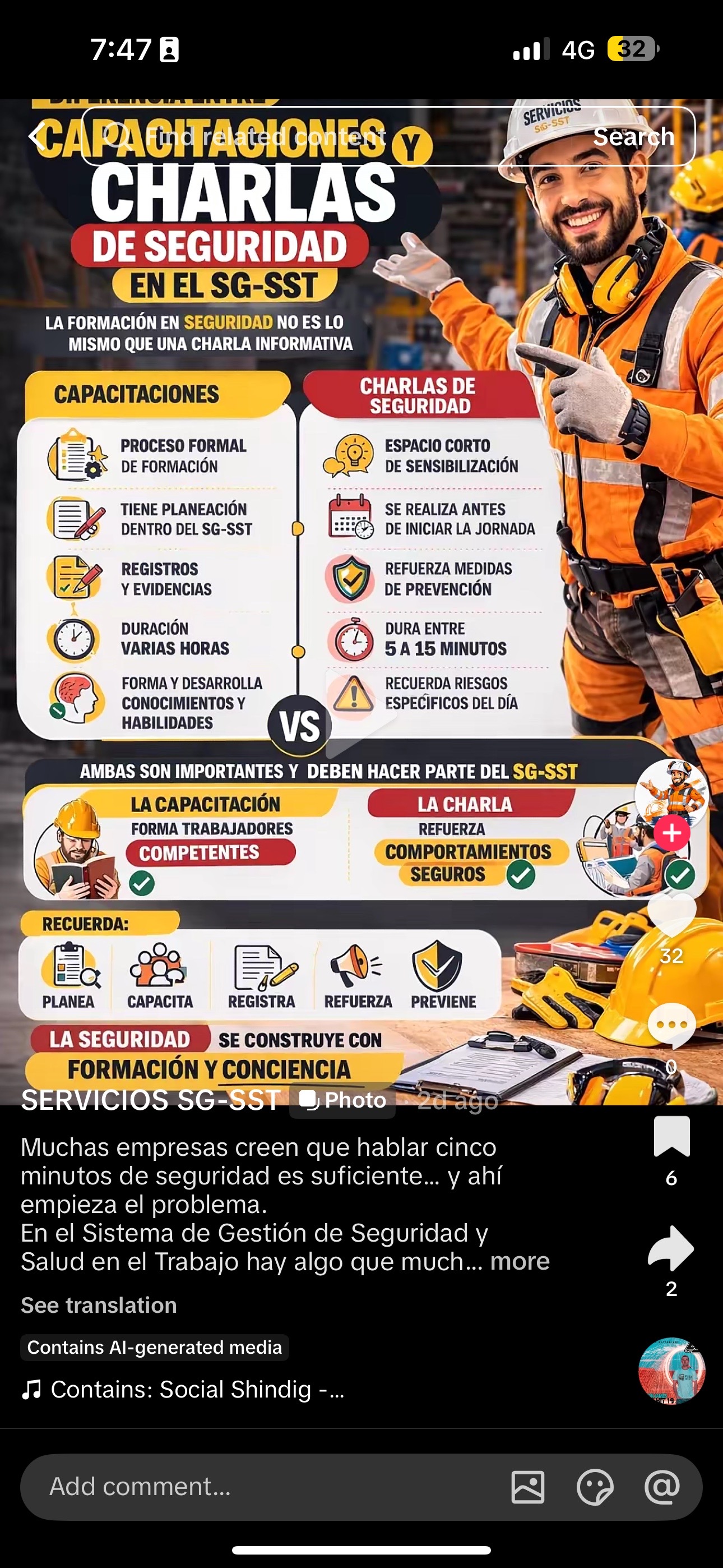 Capacitaciones y charlas de seguridad en el trabajo